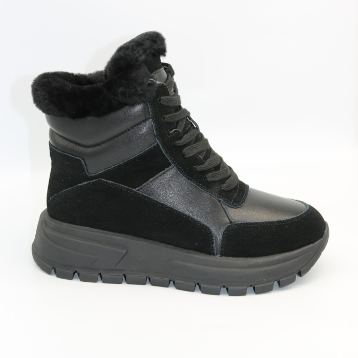 Women's winter boots Allsy Lonza 204146 Black model 5979