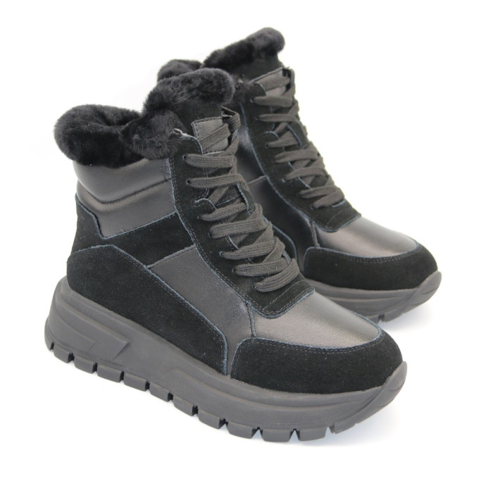 Women's winter boots Allsy Lonza 204146 Black model 5979