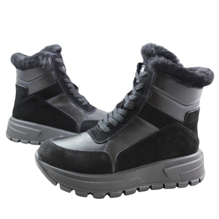 Women's winter boots Allsy Lonza 204146 Black model 5979