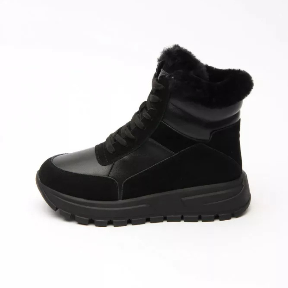 Жіночі зимові черевики Allsy Lonza 204146 Black модель 5979