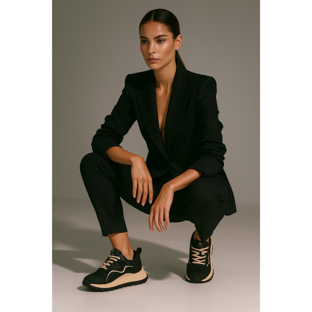 Жіночі кросівки Allsy Lonza Black модель 5980