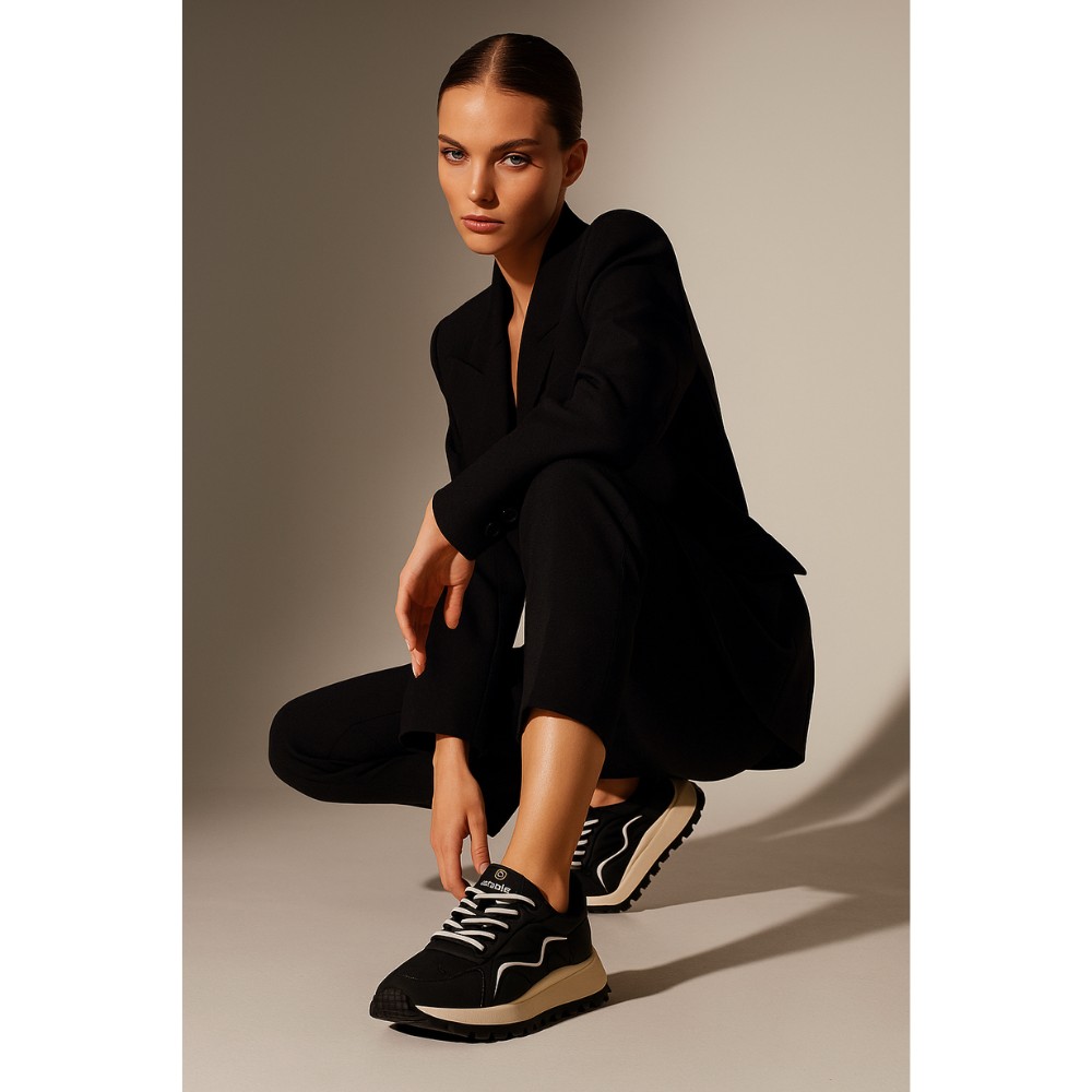 Жіночі кросівки Allsy Lonza Black модель 5980