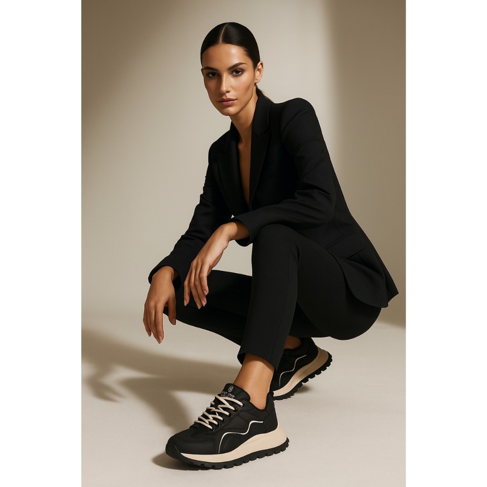 Жіночі кросівки Allsy Lonza Black модель 5980