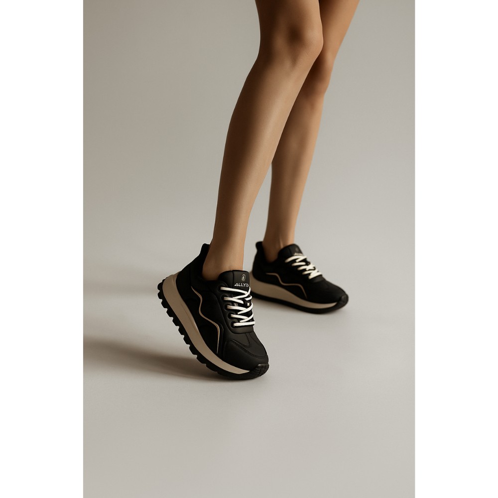 Жіночі кросівки Allsy Lonza Black модель 5980