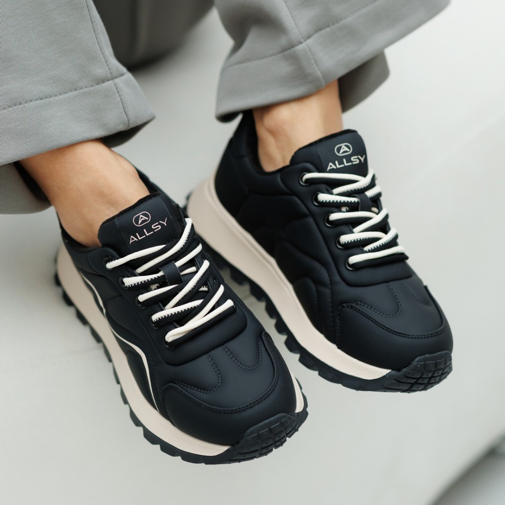 Жіночі кросівки Allsy Lonza Black модель 5980