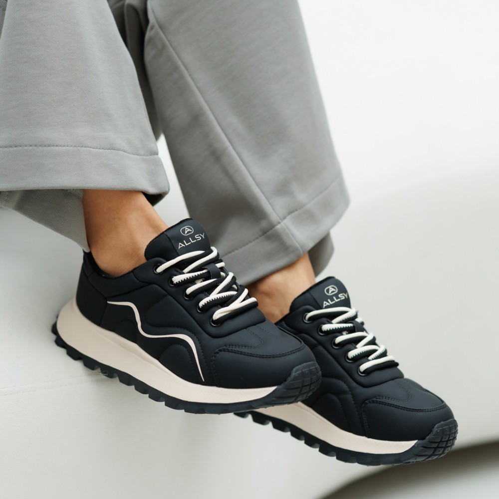 Жіночі кросівки Allsy Lonza Black модель 5980