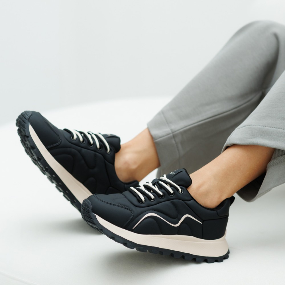 Жіночі кросівки Allsy Lonza Black модель 5980