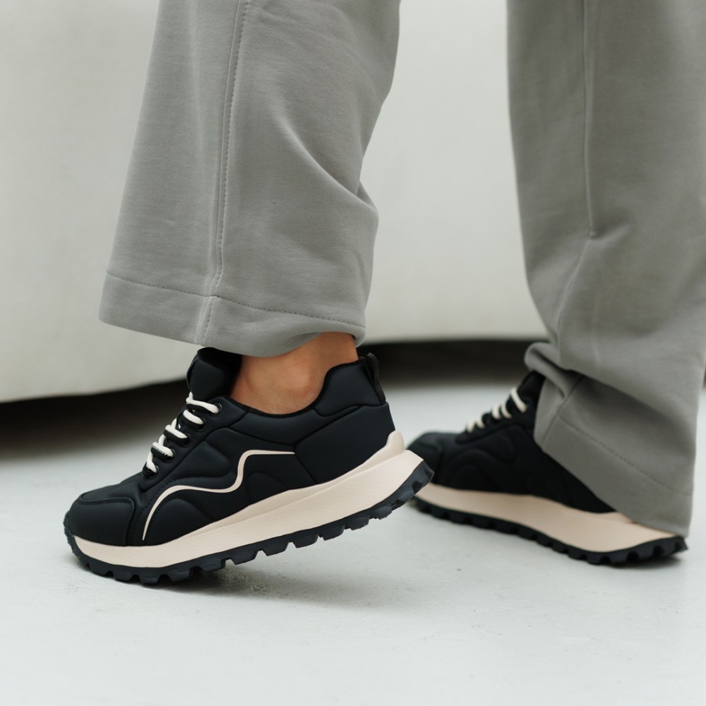 Жіночі кросівки Allsy Lonza Black модель 5980