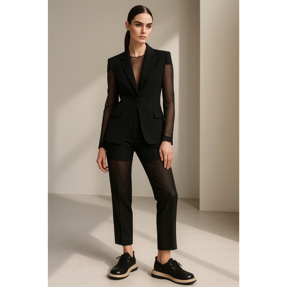 Женские туфли Allsy Lonza Black модель 5981