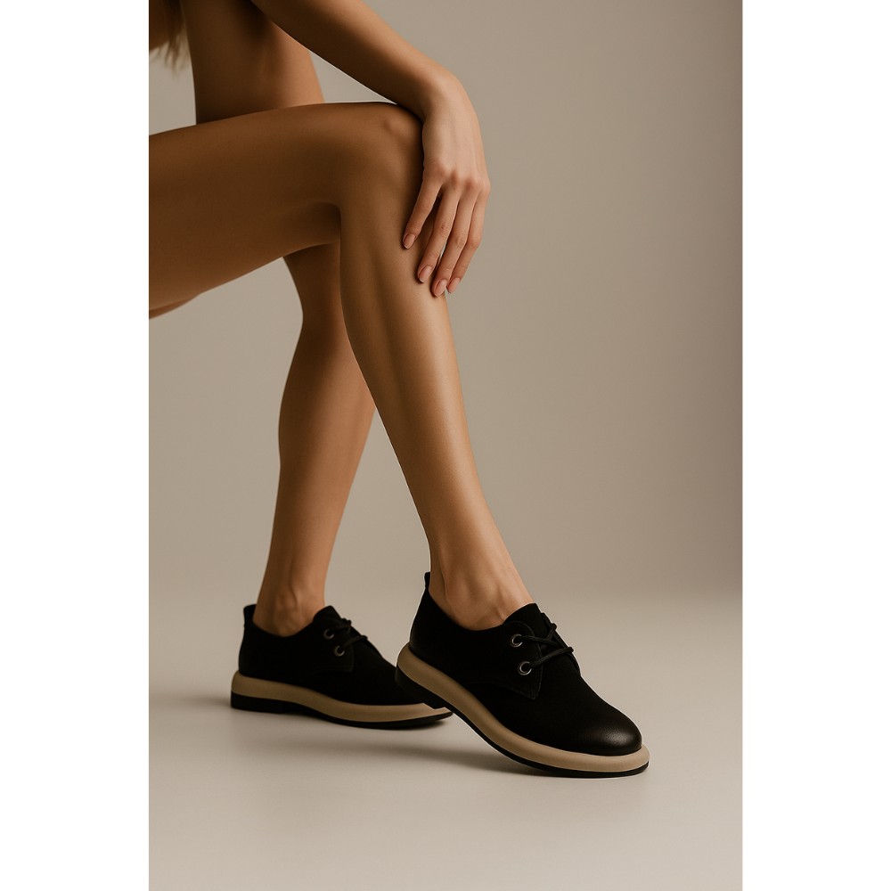 Женские туфли Allsy Lonza Black модель 5981