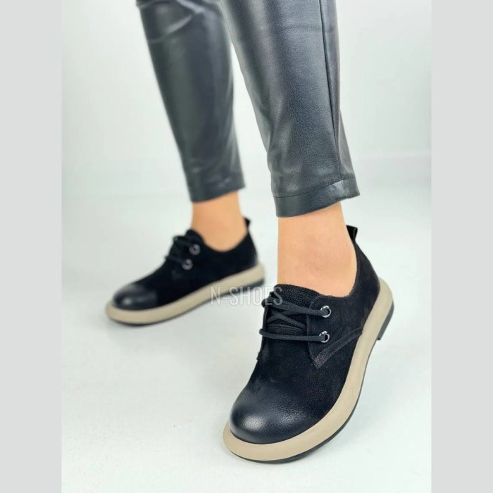 Жіночі туфлі Allsy Lonza 219521 Z53-2508-1 BLACK модель 5981