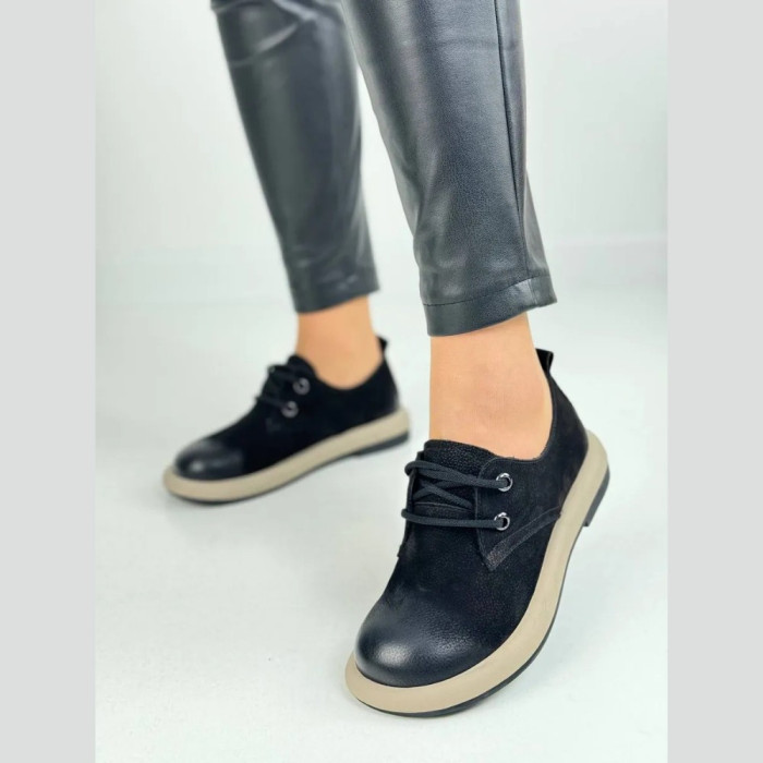 Женские туфли Allsy Lonza 219521 Z53-2508-1 BLACK модель 5981