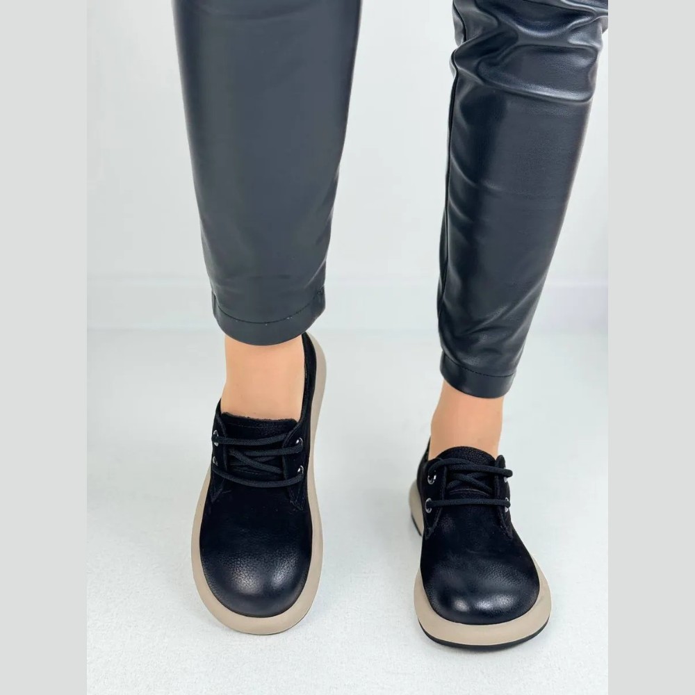 Женские туфли Allsy Lonza Black модель 5981