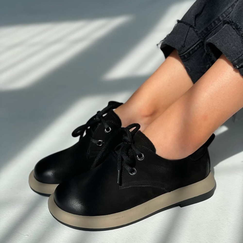 Женские туфли Allsy Lonza Black модель 5981