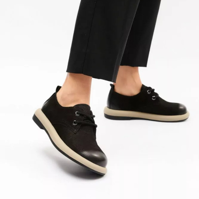 Женские туфли Allsy Lonza 219521 Z53-2508-1 BLACK модель 5981