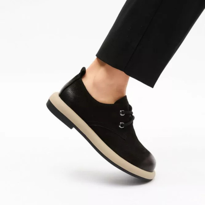 Женские туфли Allsy Lonza 219521 Z53-2508-1 BLACK модель 5981