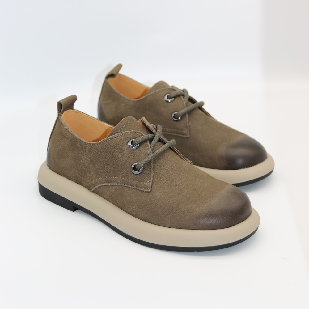 Туфлі жіночі коричневі Allsy Lonza Grey 206130 модель 5982