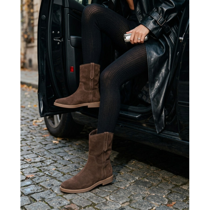 Women's demi-season Cossack boots Ryłko (Poland) V1VH1 PZ5F model 5983