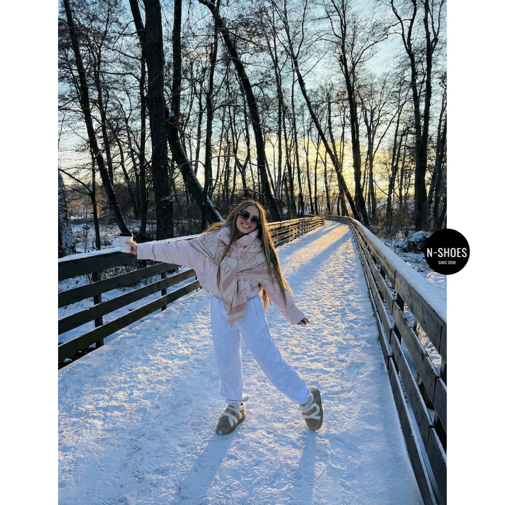 Women's Winter Allsy Lonza Suede Ugg Boots with Velcro