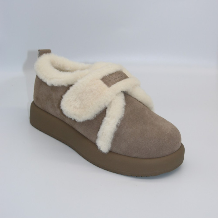 Women's Winter Allsy Lonza Suede Ugg Boots with Velcro