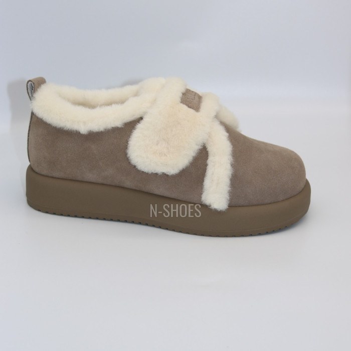 Women's Winter Allsy Lonza Suede Ugg Boots with Velcro