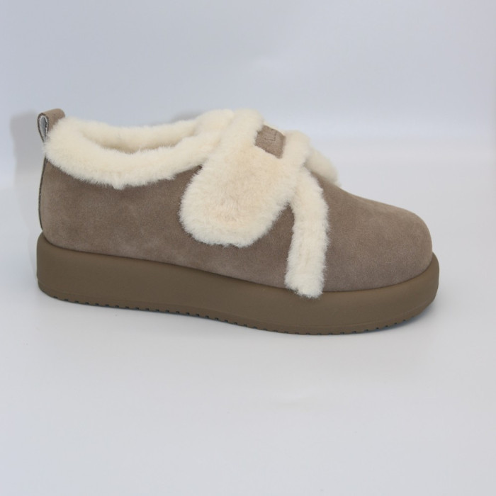 Women's Winter Allsy Lonza Suede Ugg Boots with Velcro