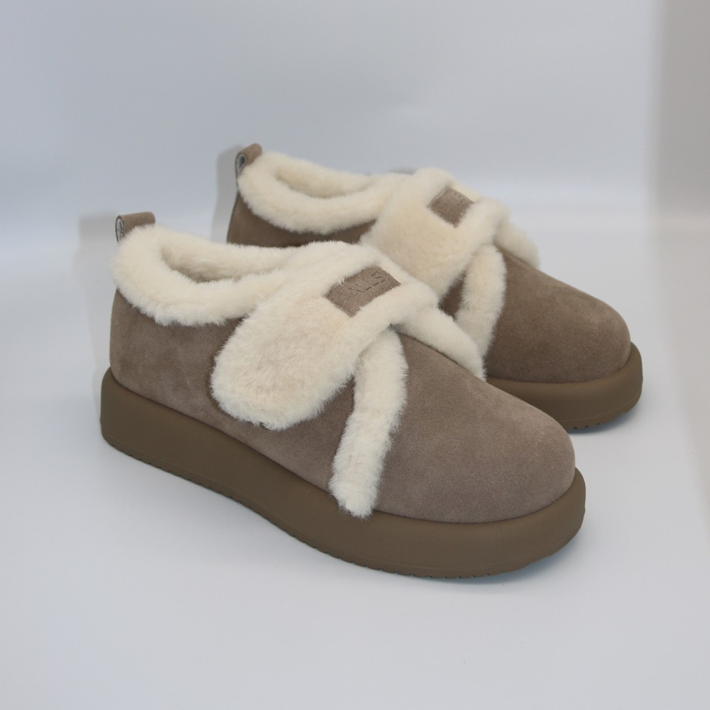 Жіночі зимові уггі Allsy Lonza із замші на липучці модель 5985