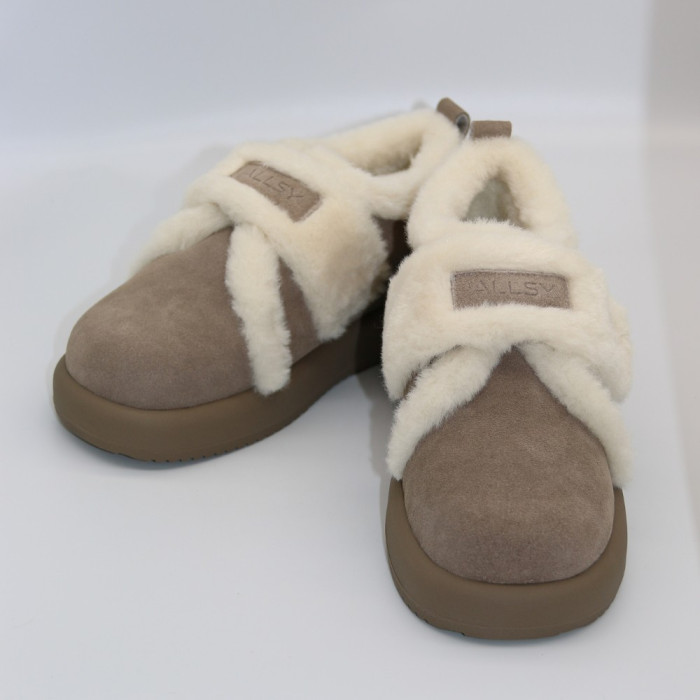 Women's Winter Allsy Lonza Suede Ugg Boots with Velcro