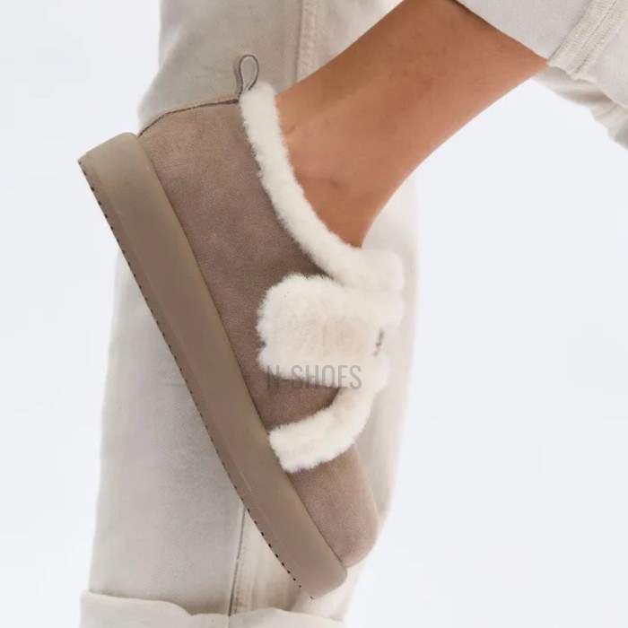 Women's Winter Allsy Lonza Suede Ugg Boots with Velcro