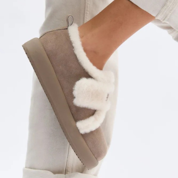 Women's Winter Allsy Lonza Suede Ugg Boots with Velcro