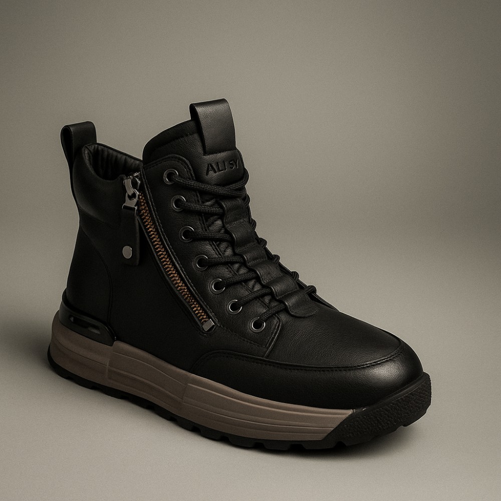 Жіночі зимові черевики Allsy Lonza 203264 з цигейкою модель 5986