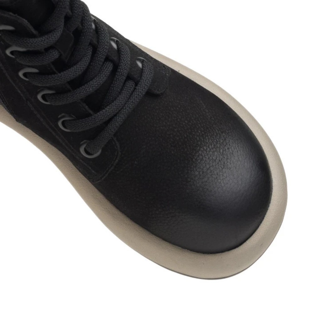 Женские демисезонные ботинки Allsy Lonza 204022 из натурального нубука модель 5988