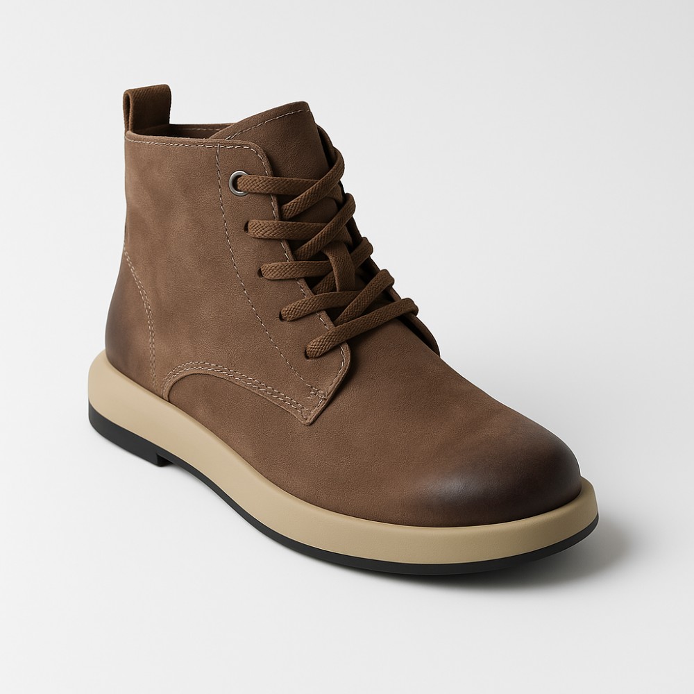 Комфортні жіночі ботинки Allsy Lonza 204027 25Z53R002-6 5989 з нубуку