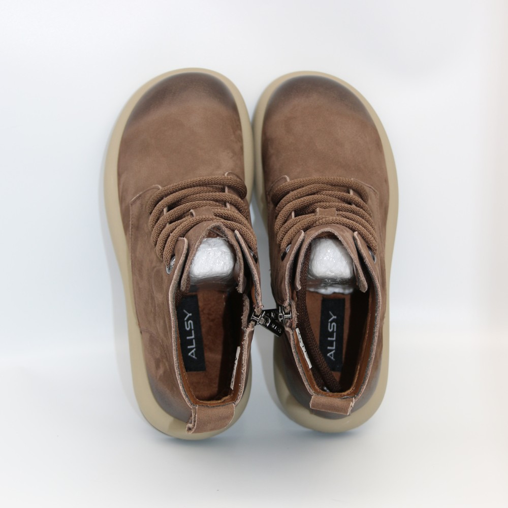 Комфортні жіночі ботинки Allsy Lonza 204027 25Z53R002-6 5989 з нубуку