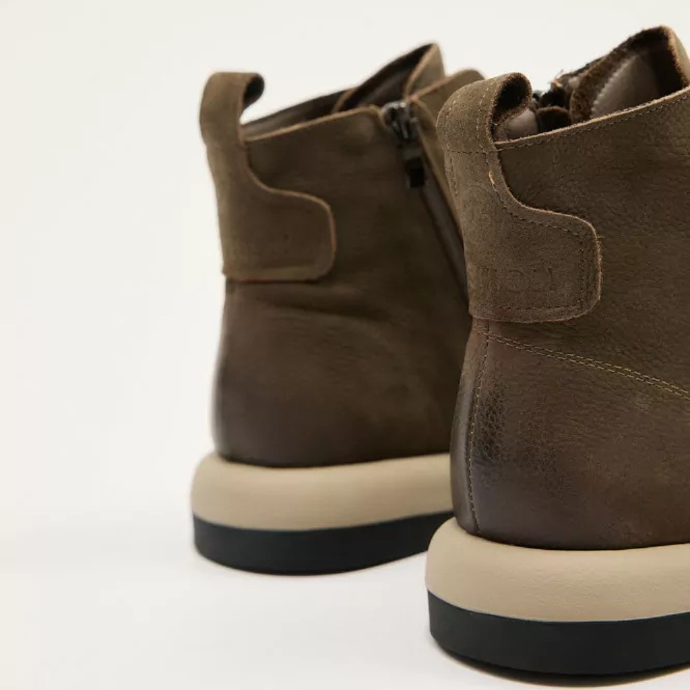 Комфортні жіночі ботинки Allsy Lonza 204027 25Z53R002-6 5989 з нубуку