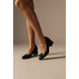Women’s Black Leather Pumps Sala 20356-08 5990