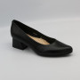 Women’s Black Leather Pumps Sala 20356-08 5990