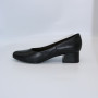 Women’s Black Leather Pumps Sala 20356-08 5990