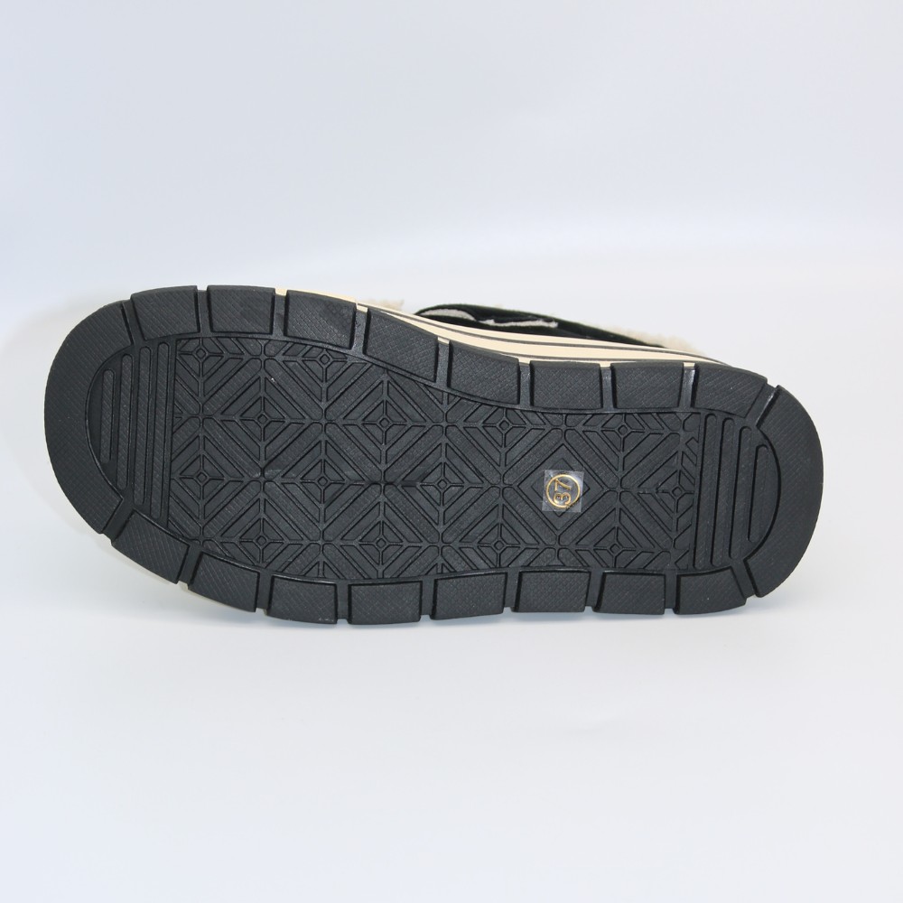 Жіночі чорні черевики Allsy Lonza Glissane 204929 202059 624D150-3 5991 з липучкою