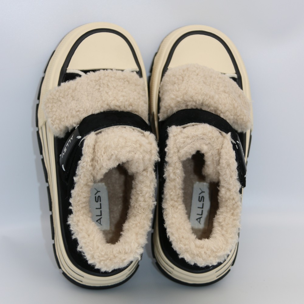 Жіночі чорні черевики Allsy Lonza Glissane 204929 202059 624D150-3 5991 з липучкою