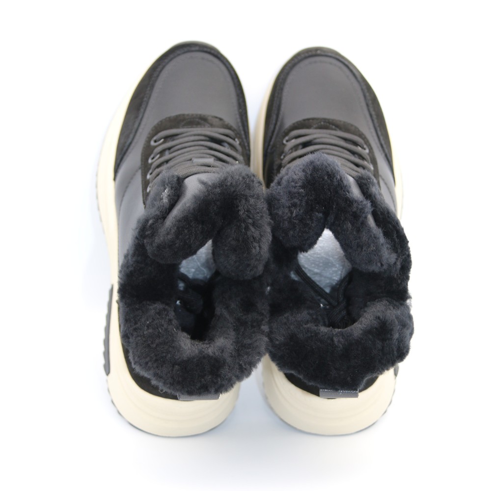 Жіночі зимові черевики Allsy Lonza 204152 Black із натуральної шкіри 5992