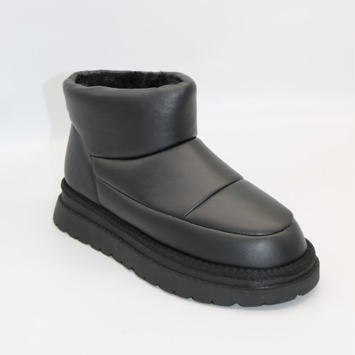 Women's winter leather dutik ugg boots Allsy Lonza 201656 615-20-1 BLACK 5993 black Women's winter leather dutik ugg boots Allsy Lonza 201656 615-20-1 BLACK 5993 black
