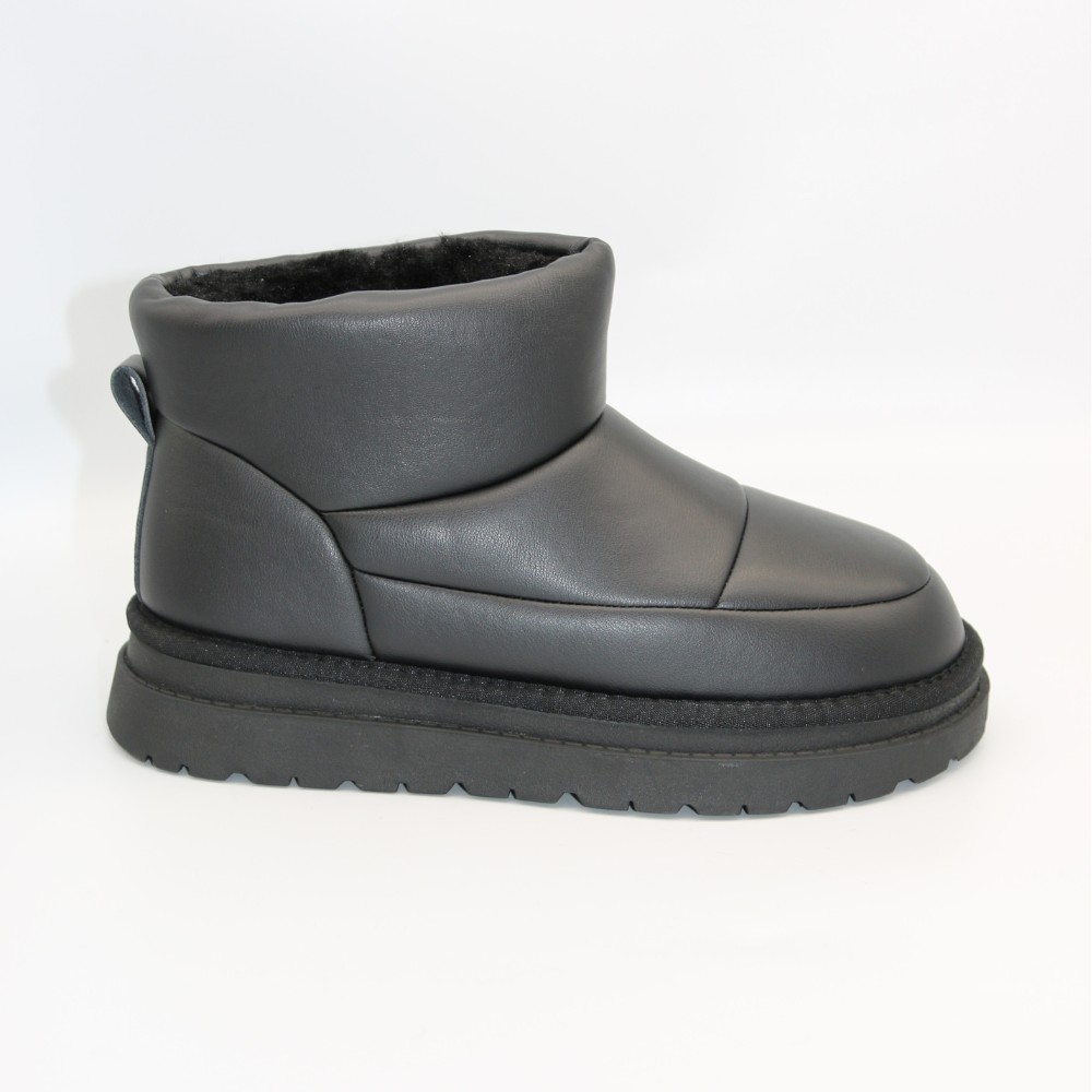 Women’s Leather Winter Boots Allsy Lonza 201656 615-20-1 BLACK 5993