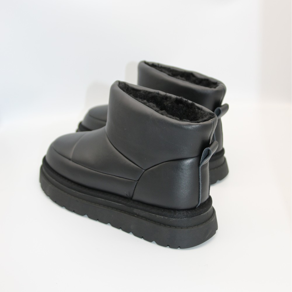 Women’s Leather Winter Boots Allsy Lonza 201656 615-20-1 BLACK 5993