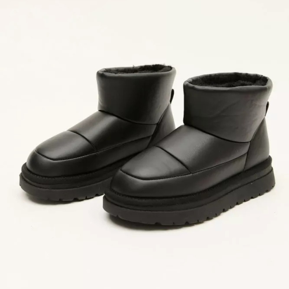 Women’s Leather Winter Boots Allsy Lonza 201656 615-20-1 BLACK 5993