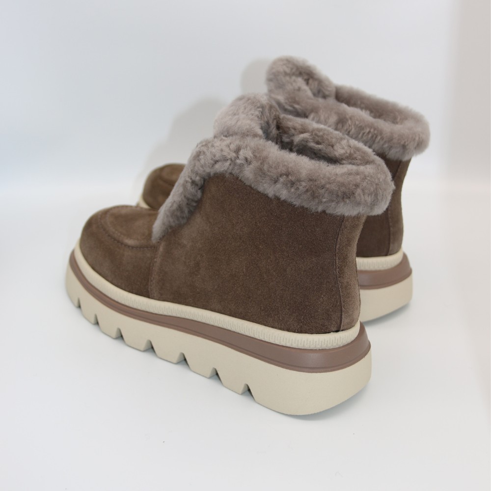 Жіночі сірі замшеві уггі Allsy Lonza 204721 203020 5994