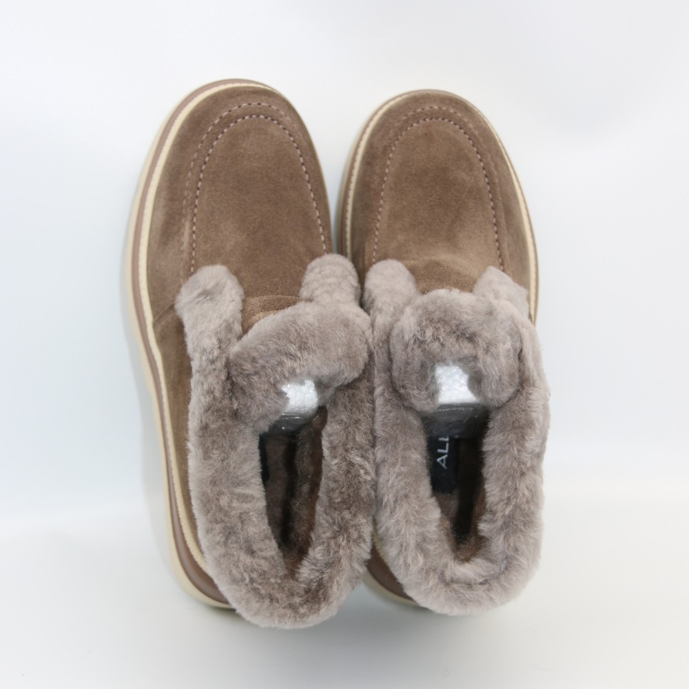 Жіночі сірі замшеві уггі Allsy Lonza 204721 203020 5994