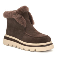 Women's gray ugg boots Allsy Lonza 204721 203020 25A46ZM059-20 GREY 5994 made of genuine suede