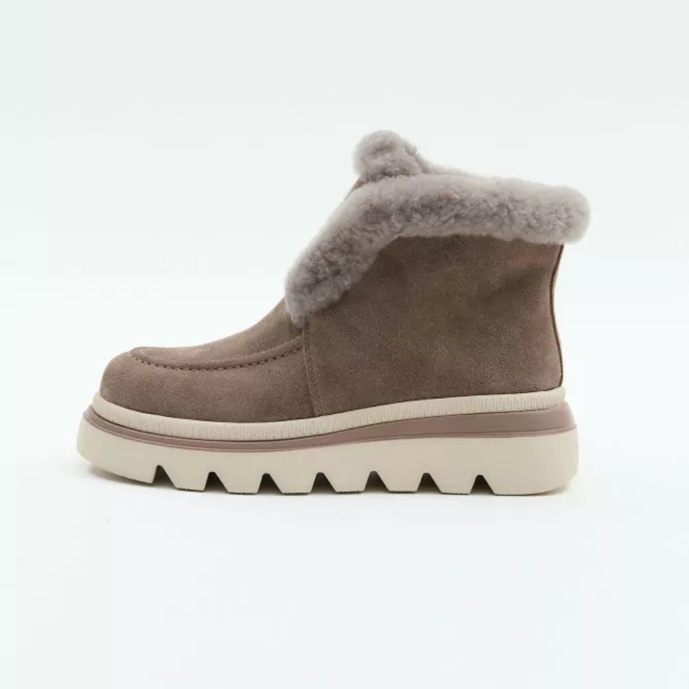 Жіночі сірі замшеві уггі Allsy Lonza 204721 203020 5994