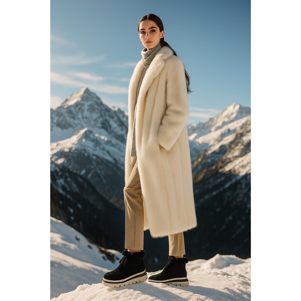 Жіночі чорні уггі-ботинки Allsy Lonza 204720-203022-25A46ZM059-1 5995 Black